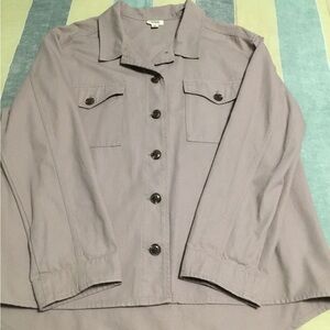 Women's Fuscia Button-Up Jacket